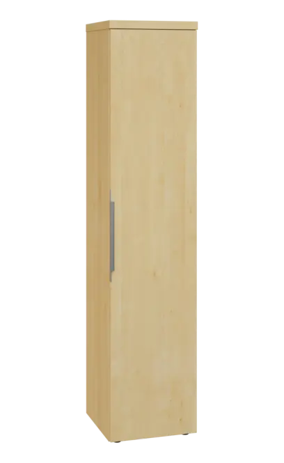 SIN 5 - 4D kancelářská skříň, 1-dveřová, pravá, 1820x400x400, javor horský